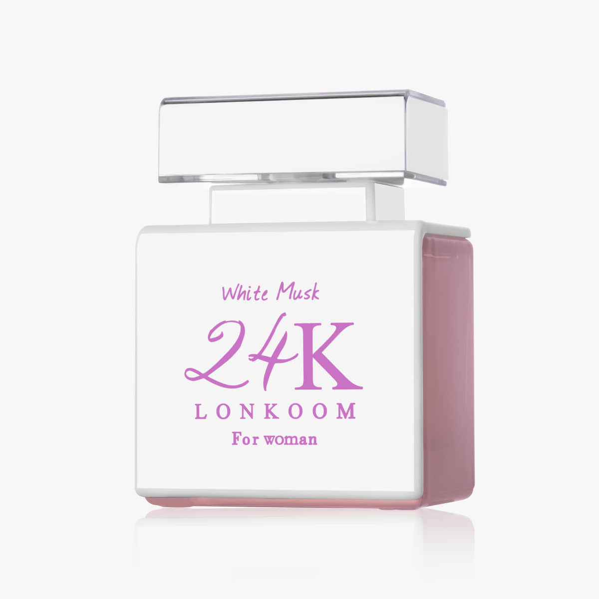 LONKOOM Perfume 24K 100ML Almizcle Blanco El detalle ideal para Navidad, fragancia Floral Woody Musk, femenina, con duración de hasta 24 horas, ideal para atraer al sexo opuesto, citas y reuniones.