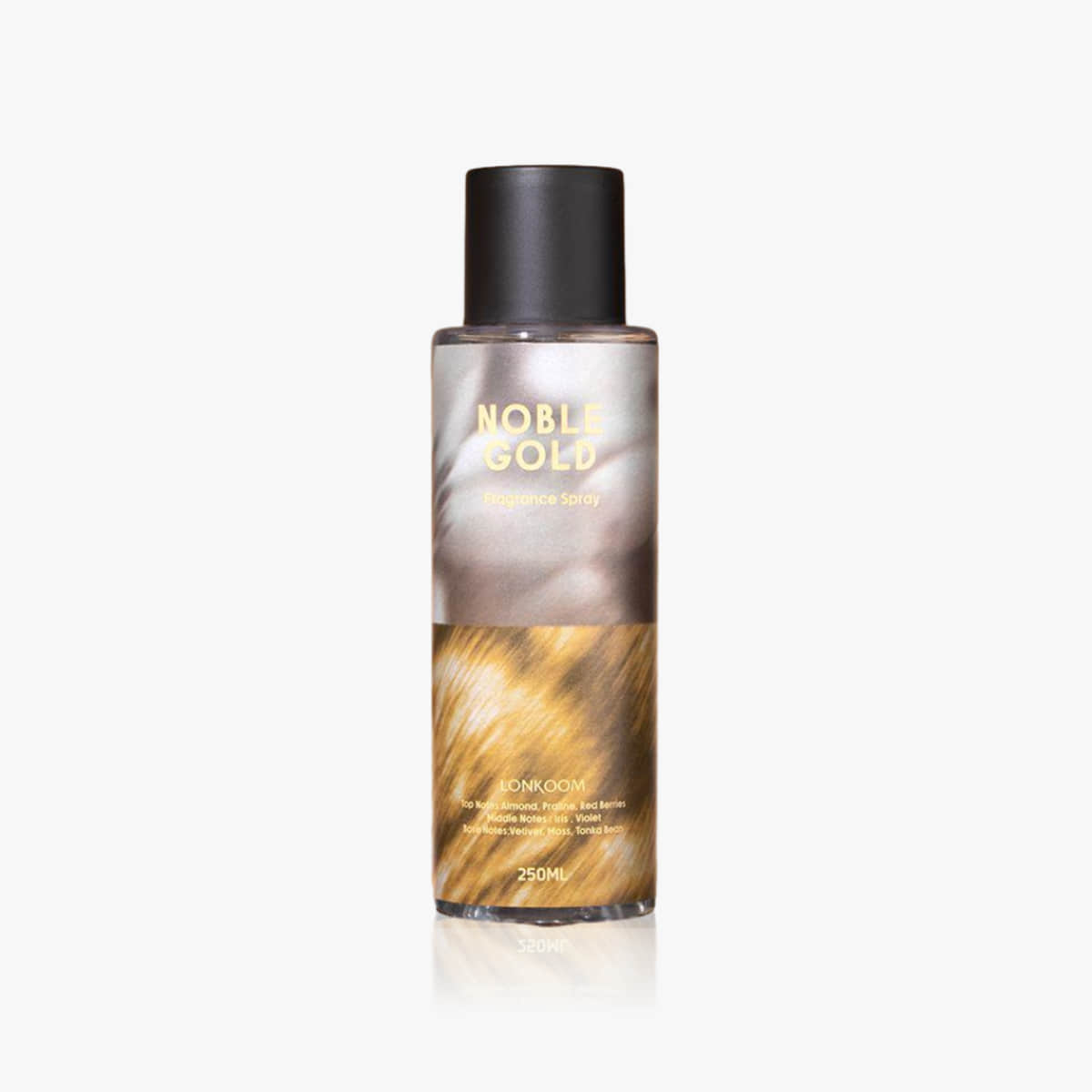 Noble (Oro)Body Spray 250ml Notas florales orientales, fragancia femenina, opción diaria, durabilidad, ideal para citas y reuniones.