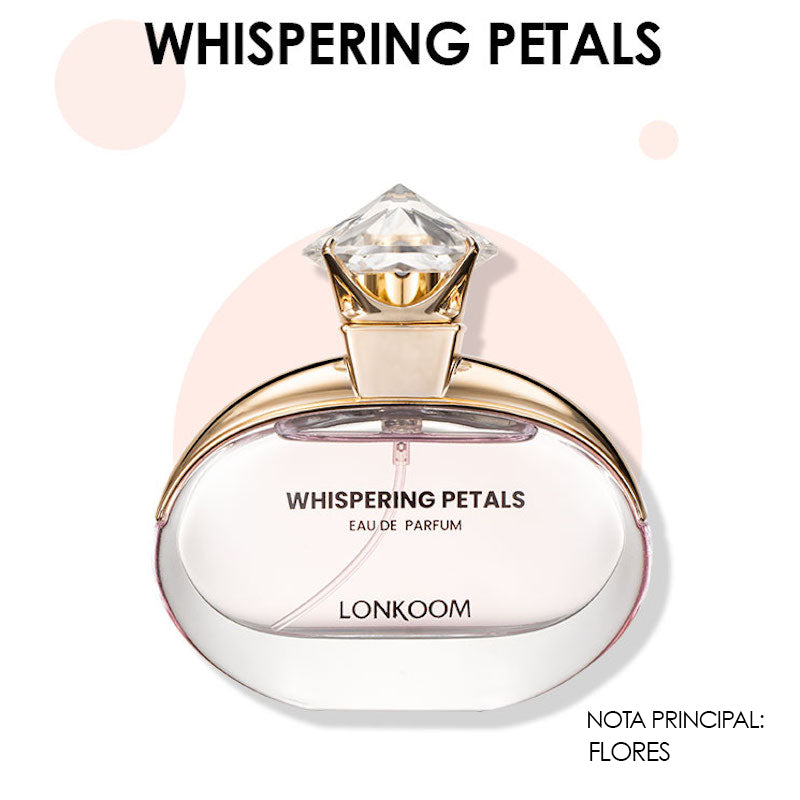 Whispering Petals Parfum 30ML – Fragancia floral femenina, la mejor opción para uso diario. Duradera, perfecta para citas y fiestas, brindando una elegancia sutil.