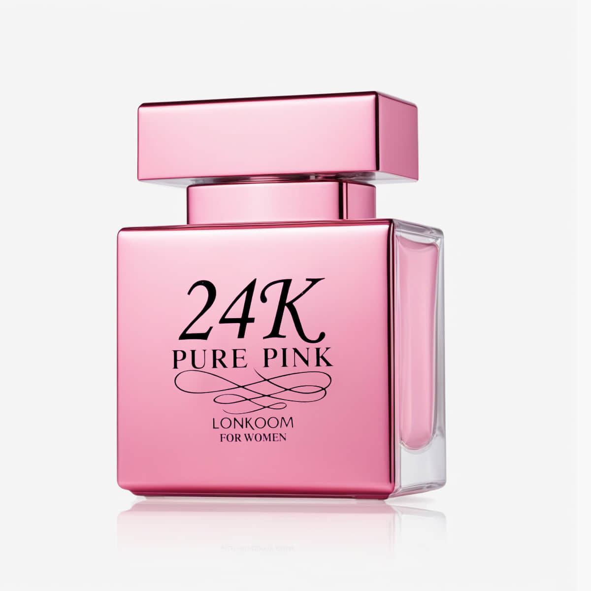 LONKOOM Perfume 24K 100ML Esencia de Rosa El detalle ideal para Navidad, fragancia frutal y floral, femenina, con duración de hasta 24 horas, ideal para atraer al sexo opuesto, citas y reuniones.