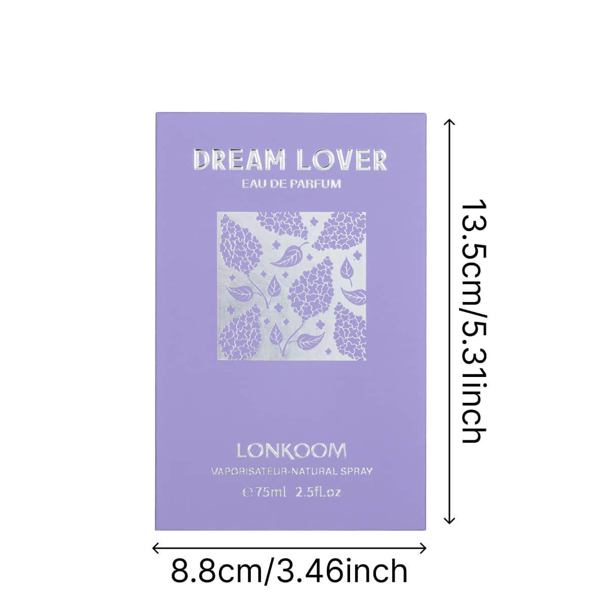 Dream Lover 75ml Notas frutales florales, fragancia femenina, opción diaria, durabilidad, ideal para citas y reuniones